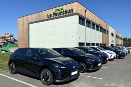 Le Groupe LE FEUNTEUN se dote de 5 véhicules électriques