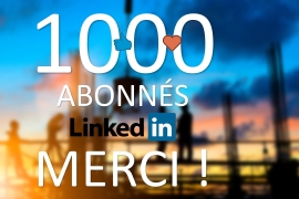 1000 abonnés !