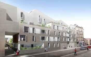 Réalisation logements collectifs et maison à Aubervilliers