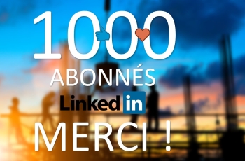 1000 abonnés !