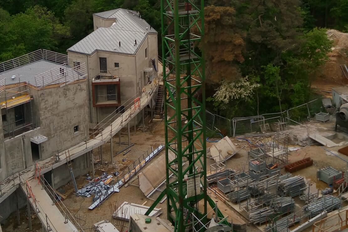 Logistique chantier Résidence Regards sur Parc - Bénéteau Malville